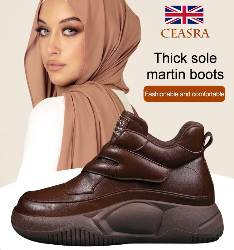 Thick sole martin boots