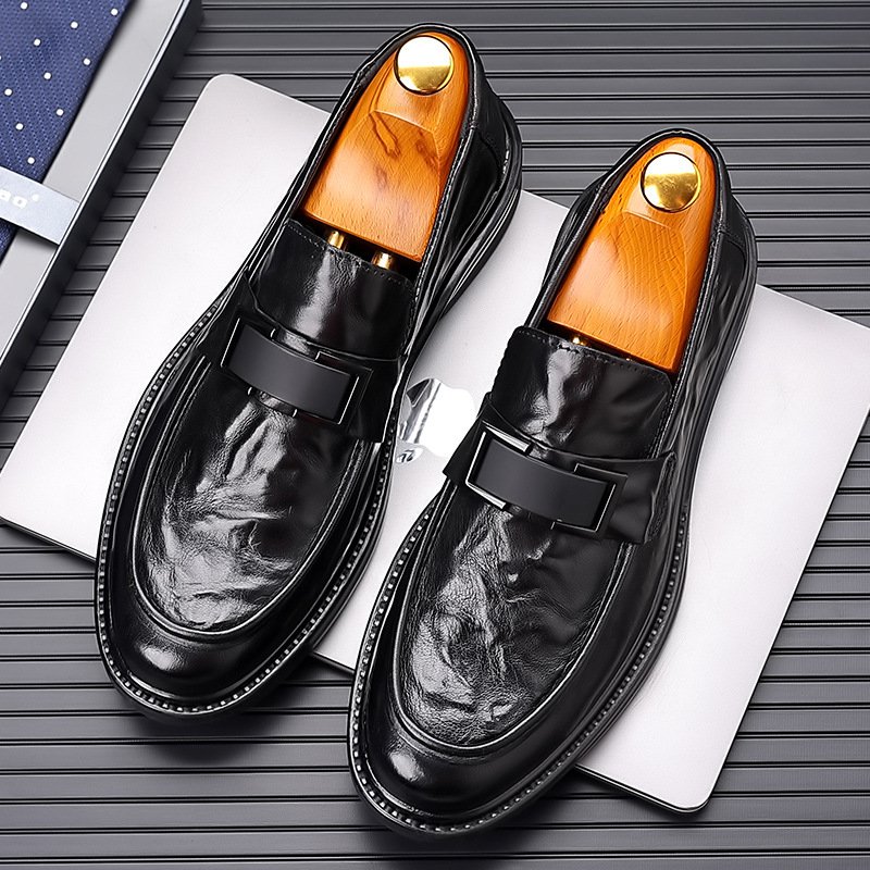 남성 비즈니스 캐주얼 가죽 구두
