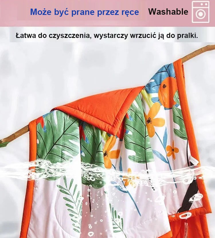 Nowo przybyła drukowana kołdra letnia z bawełny spranej