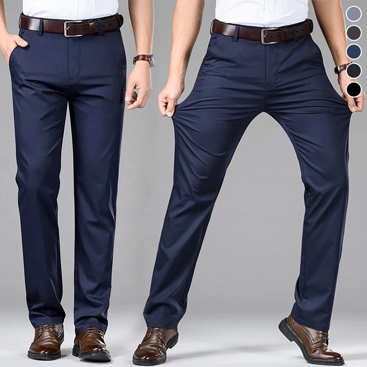 남성 고탄력 정장 팬츠