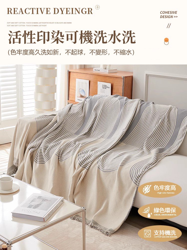 雙面可用羊絨沙發蓋