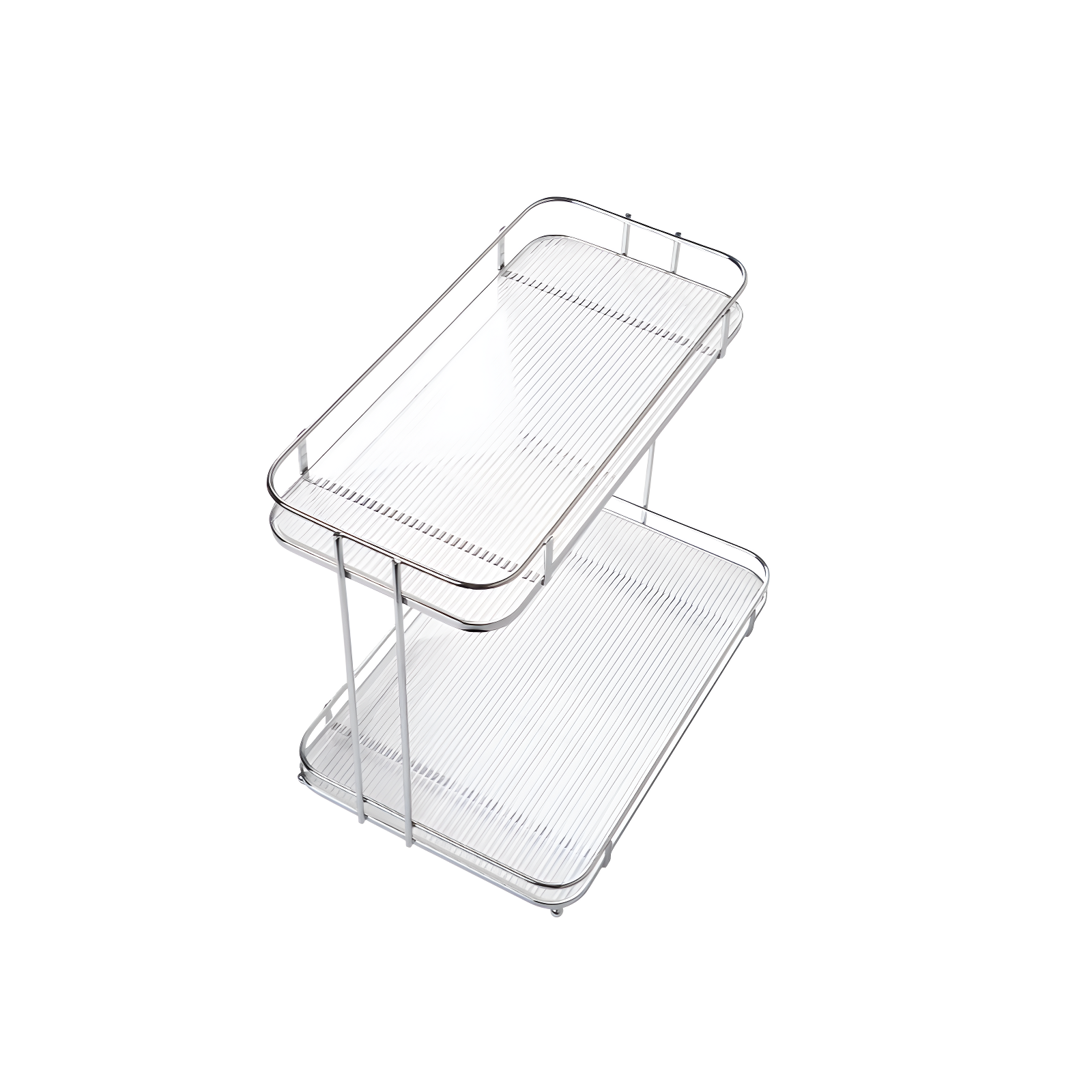 Dressing Table Multi-layer Organizer Rack, Perfume & Bathroom Storage Cup Holder