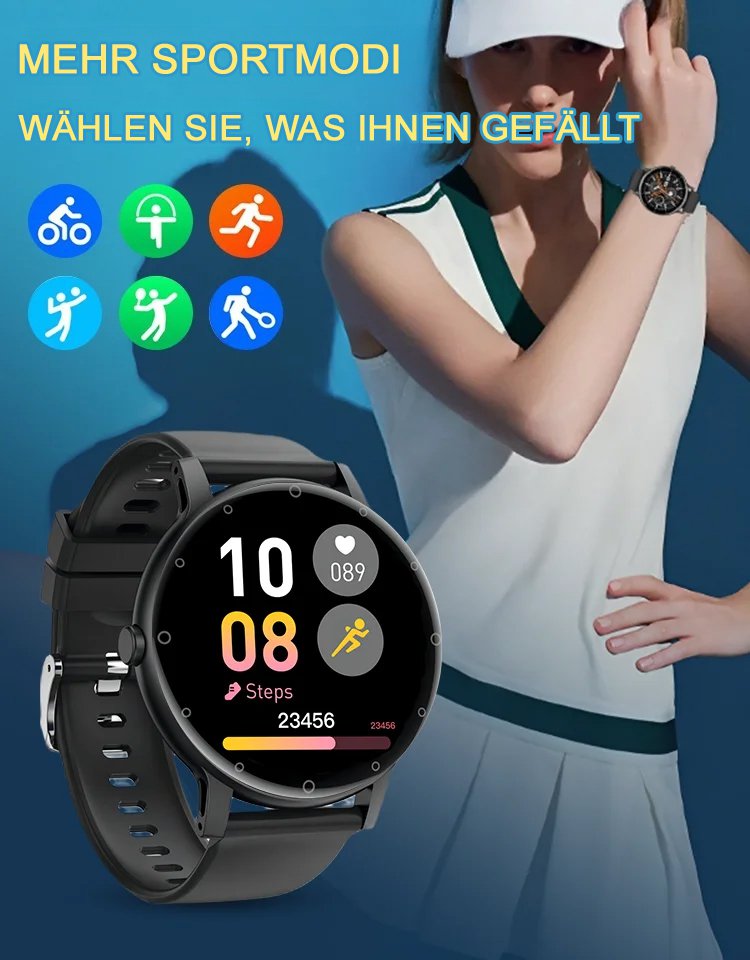 Ultradünne Uhr zur Bluetooth-Sprachblutzuckermessung