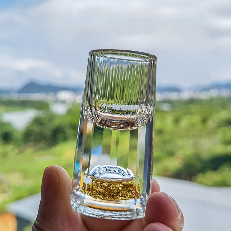 クリスタルガラス酒盃