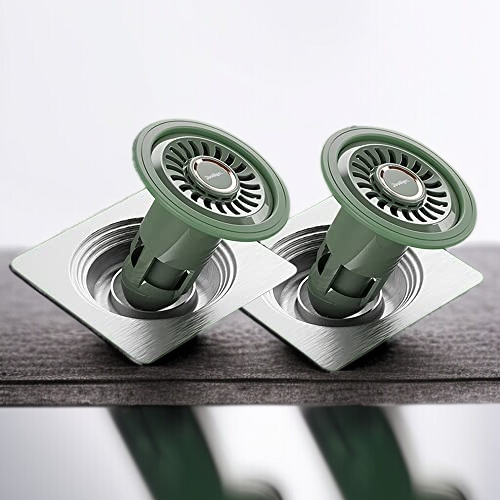 浴室用防臭防虫排水カバー 速い排水設計