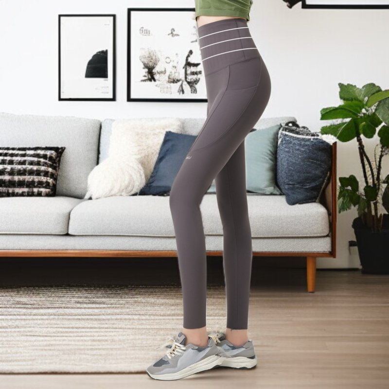 スーパーハイウエストヨガパンツ全体画像