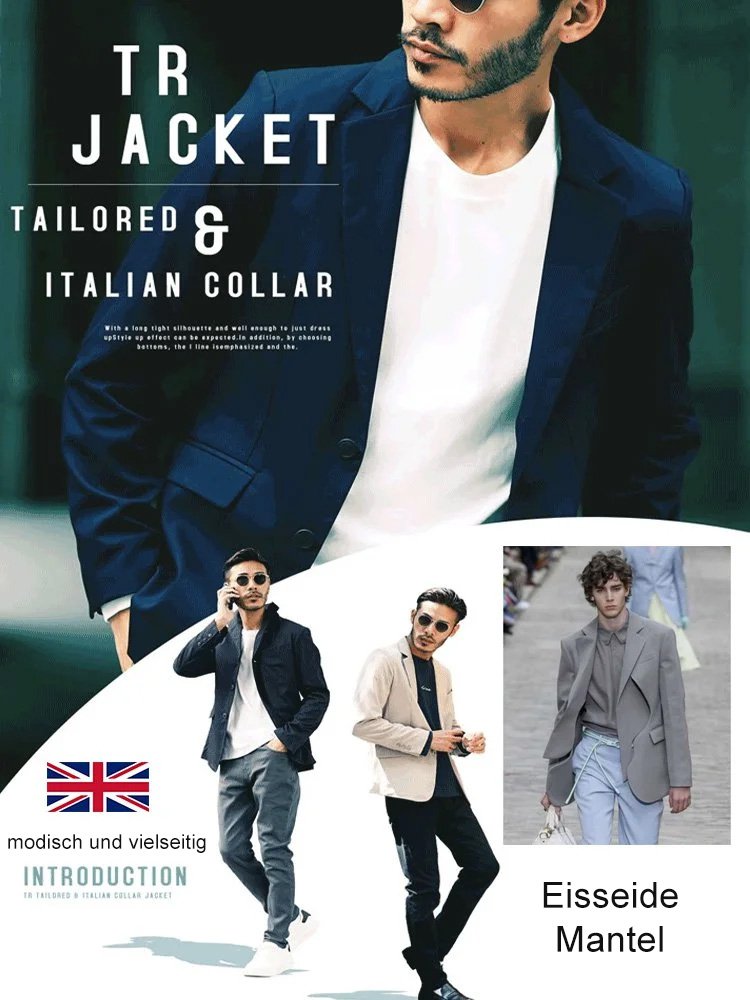 Anzugjacke aus Eisseide