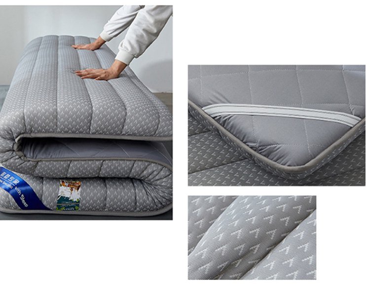 体圧分散に優れたラテックスマットレスの断面図