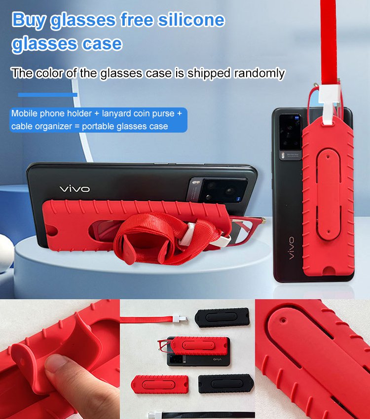 [Not afraid to lose] lanyard bracket retro reading glasses 