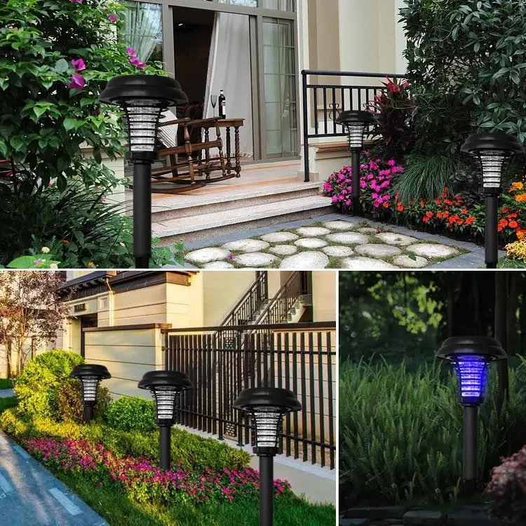 전기 살충 조명 이중 기능 정원 태양광 램프