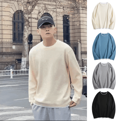 ワッフル長袖Tシャツ