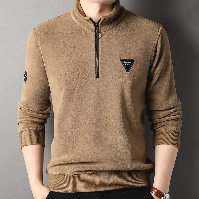 【秋冬の必需品】ハーフジップフリーストップス