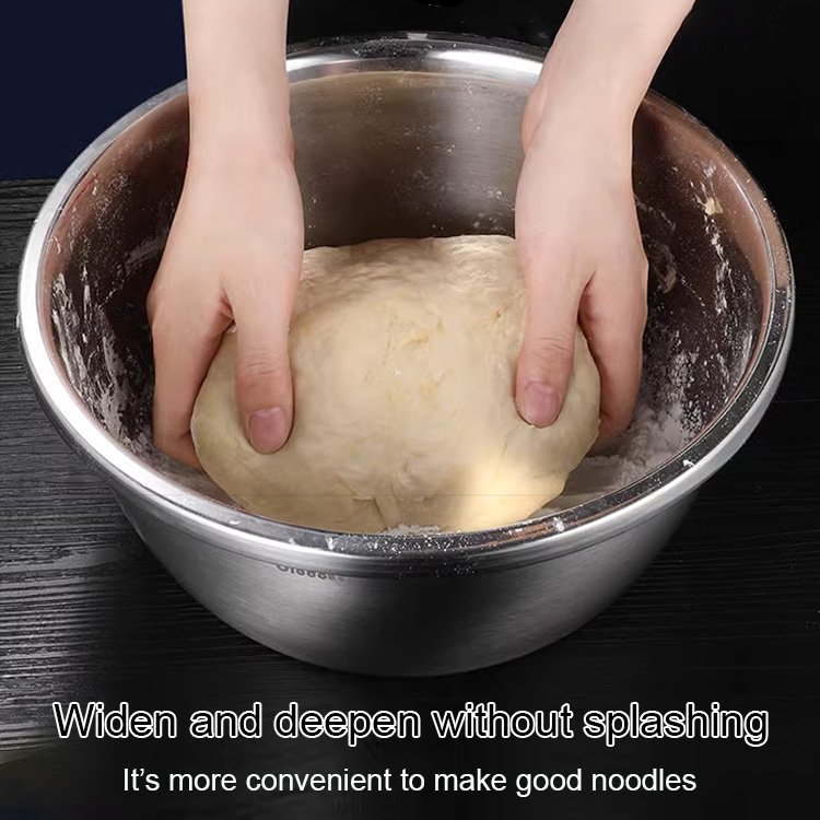 304 Stainless Steel Shaving Basin 3 Piece Set