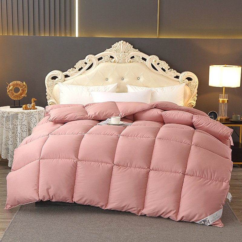 White goose down comforter