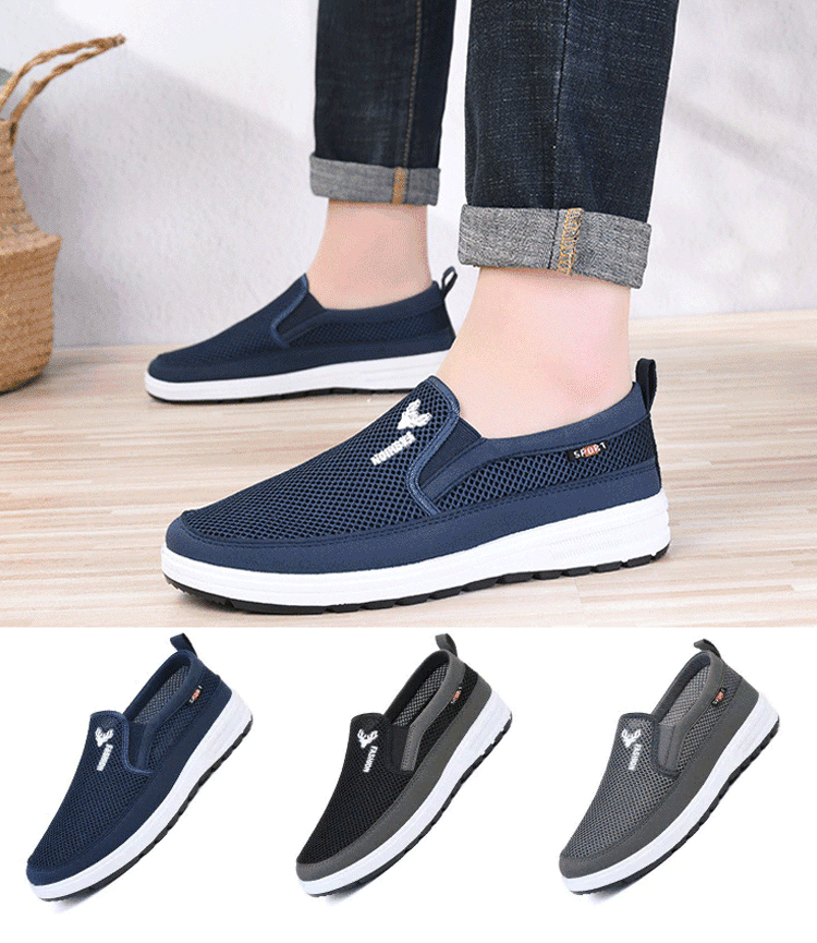 Letnie buty dla taty z miękką podeszwą