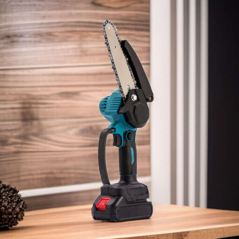 Scie à chaîne portable 6 pouces à une main pour jardin