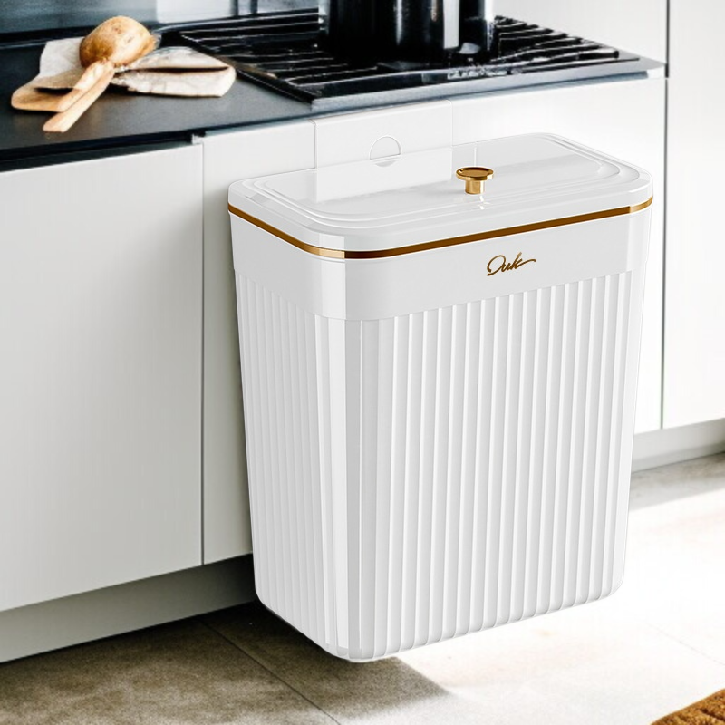 浴室に最適な大容量ごみ箱 フリップトップ式