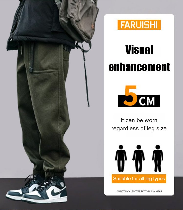 Men's retro workwear pants