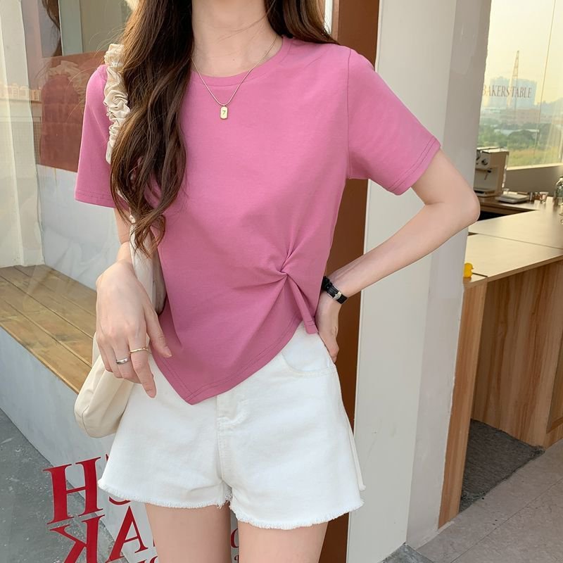 Irregular Twisted T-shirt