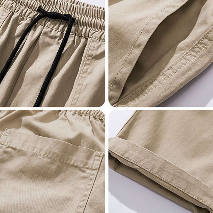 メンズ9分丈カジュアルパンツ