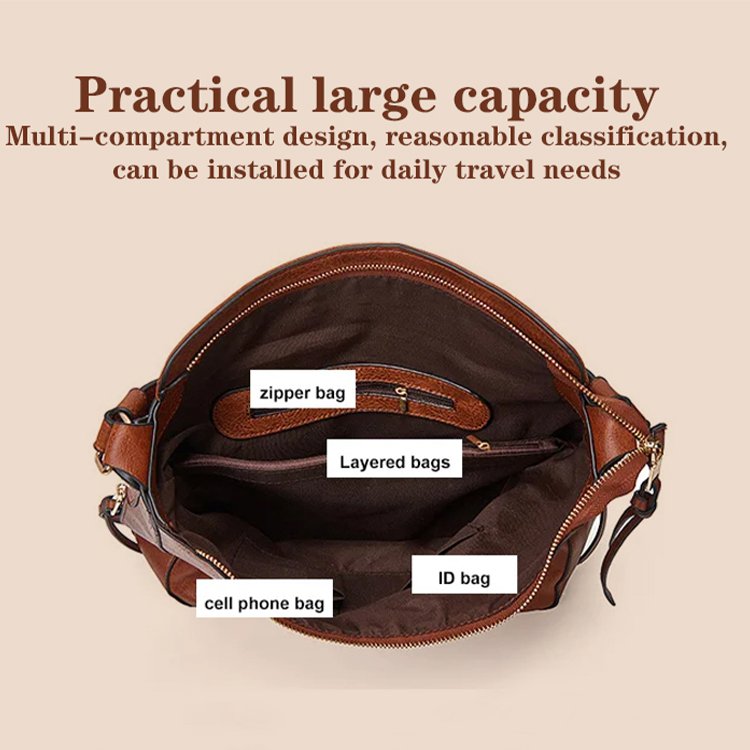 European and American Dried Tote Bag Set