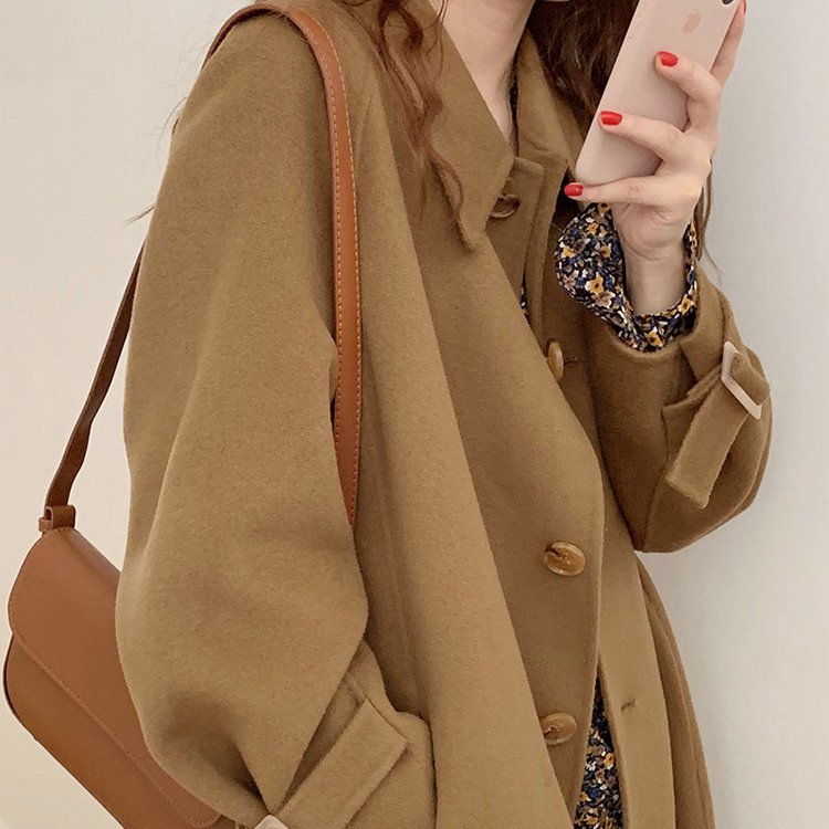 レディースウールコート