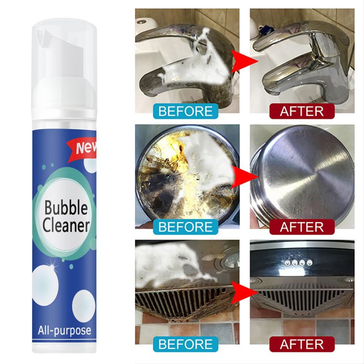 油汚れ落とし泡スプレー