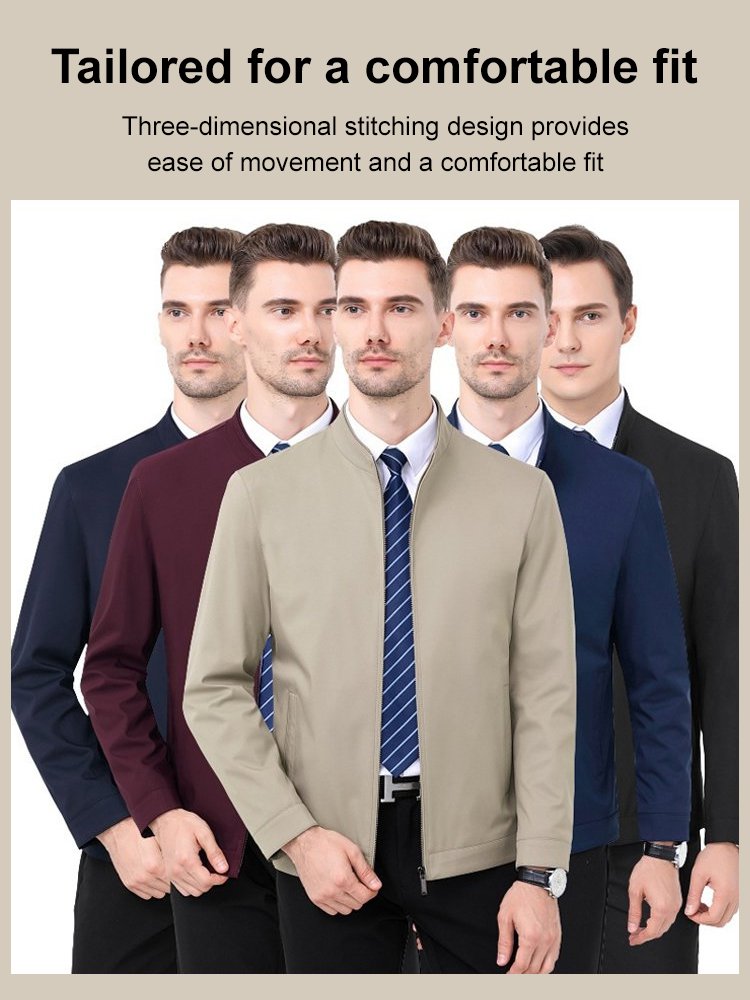 Men's Executive Jacket with Lapel Lapel