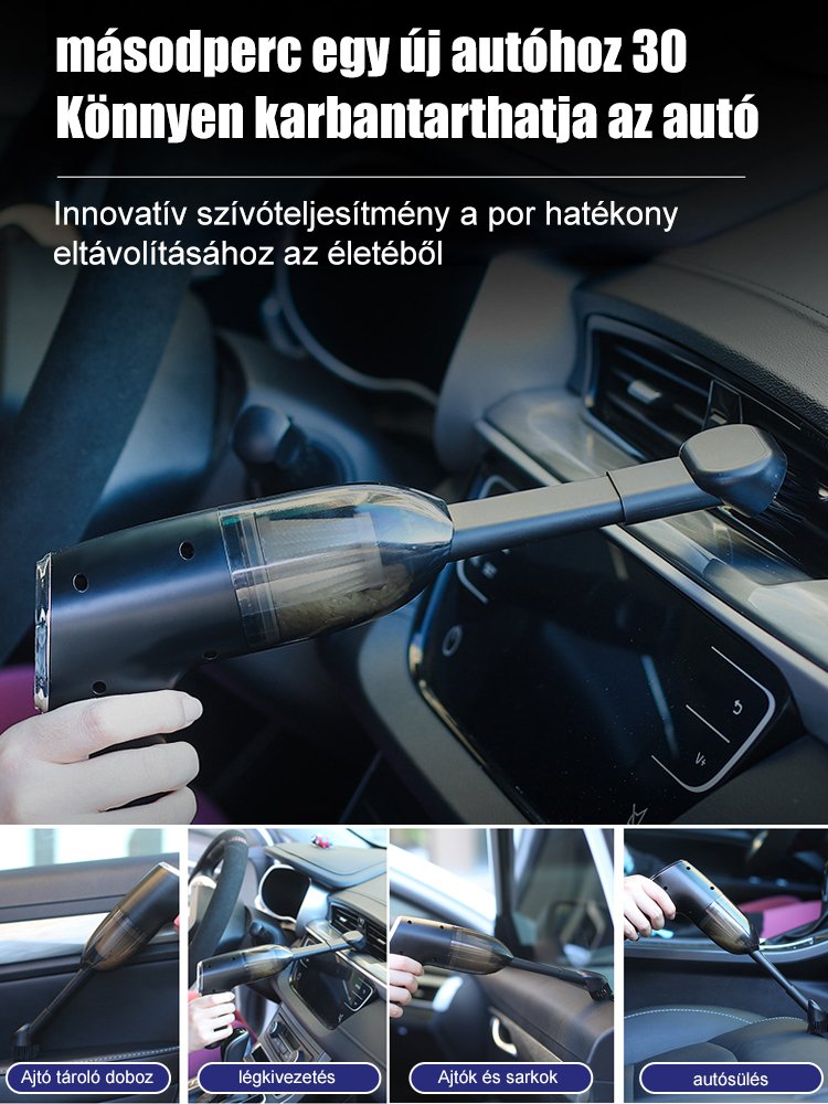 Hordozható autóporszívó