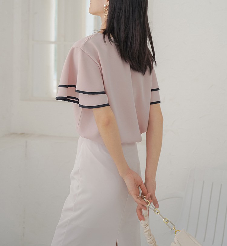 여성 쉬폰 셔츠