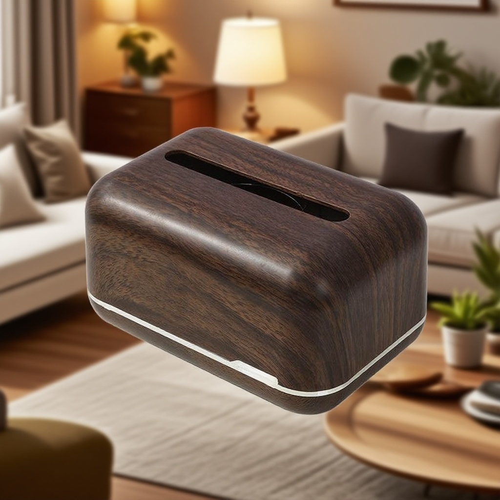 내추럴 원목 느낌의 종이 케이스