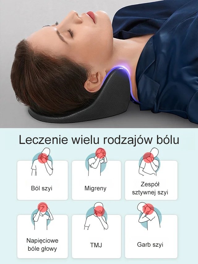 Poduszka do masażu szyjnego pleców i ramion
