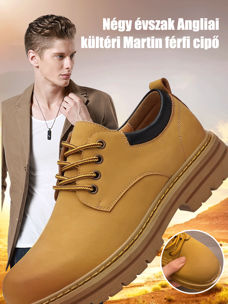 Négy évszak Angliai kültéri Martin férfi cipő