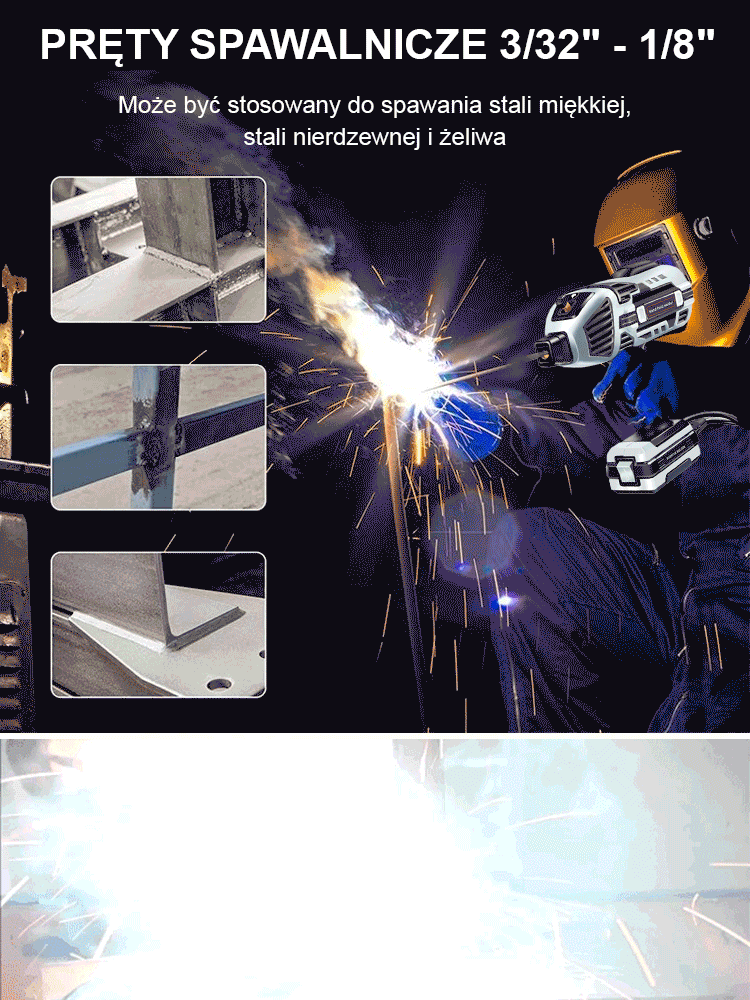 Mała spawarka inwertorowa do użytku domowego