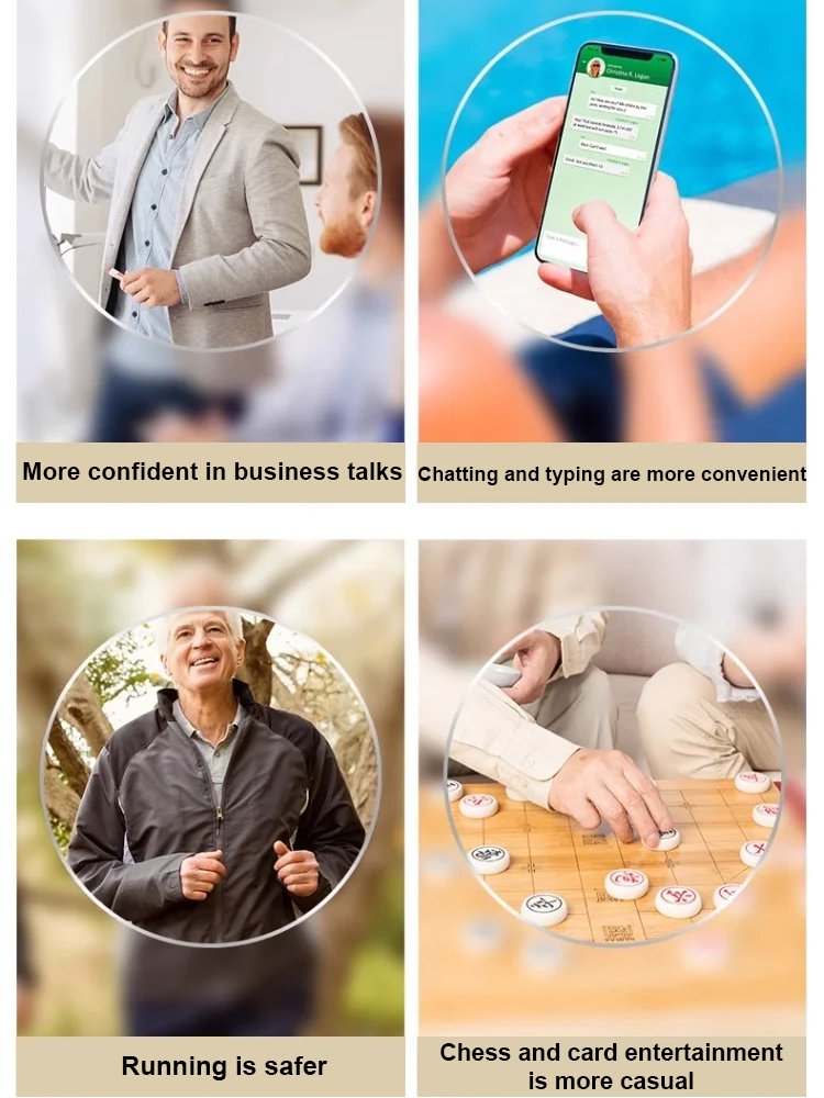 Retractable Folding Anti-Radiation Reading Glasses