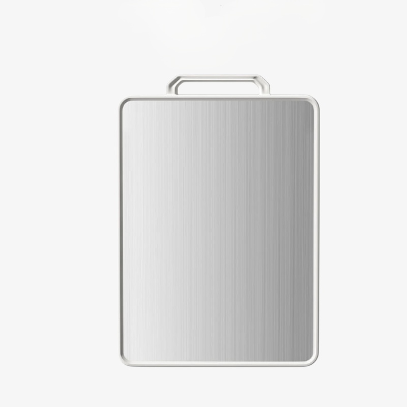 위생적인 스테인리스 재질 도마