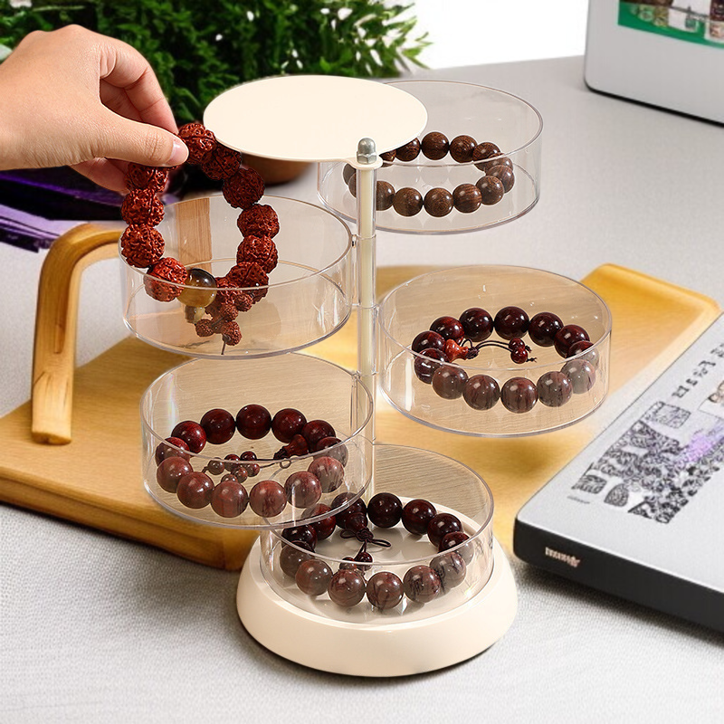 Wenwan回転防塵ジュエリーボックスの外観