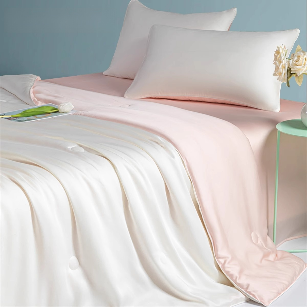 ชุดผ้าห่มปรับอากาศคู่ (4 ชิ้น)