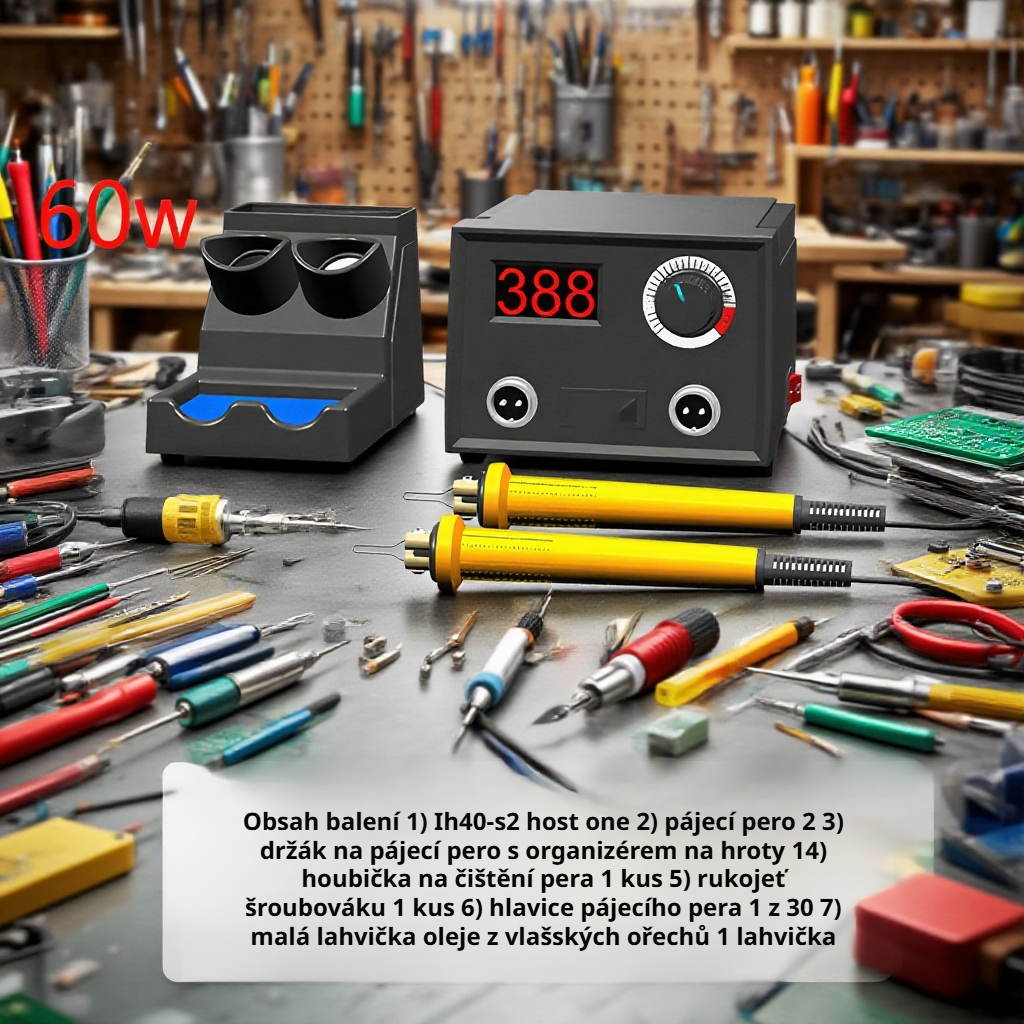 Ukázka vypalování motivů na dřevěné desce