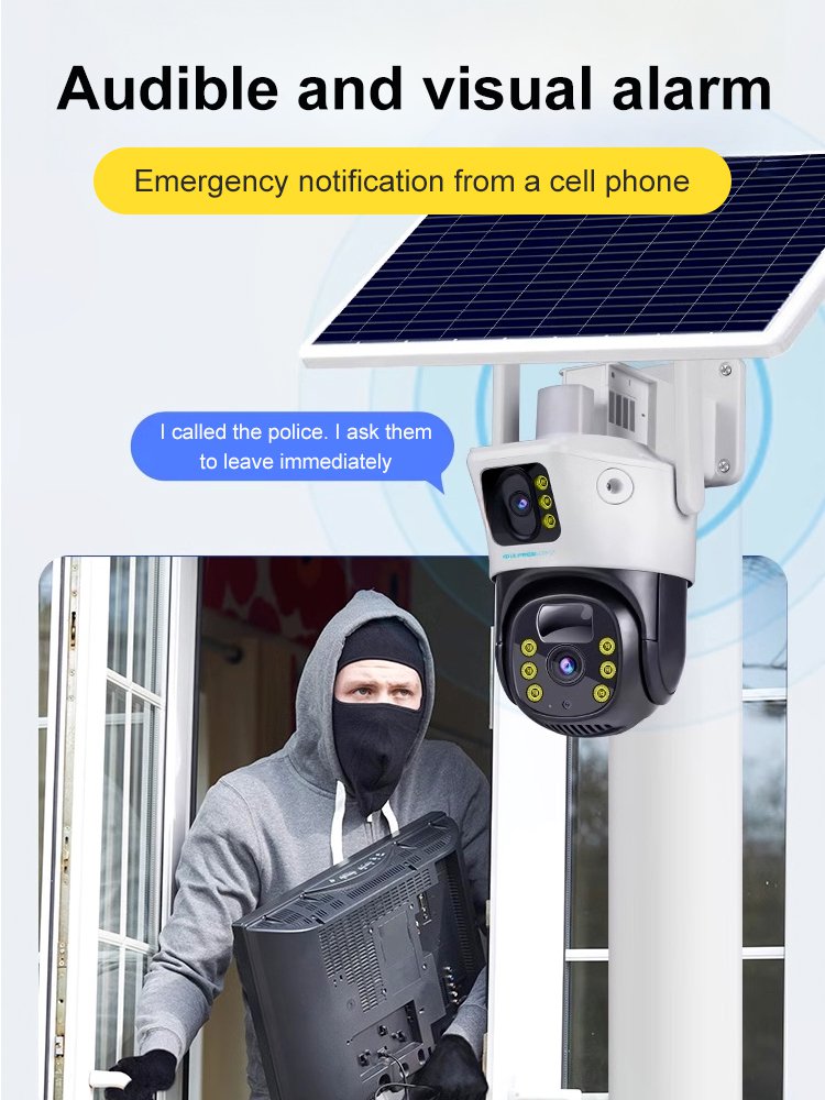 Wireless Solar Surveillance Camera