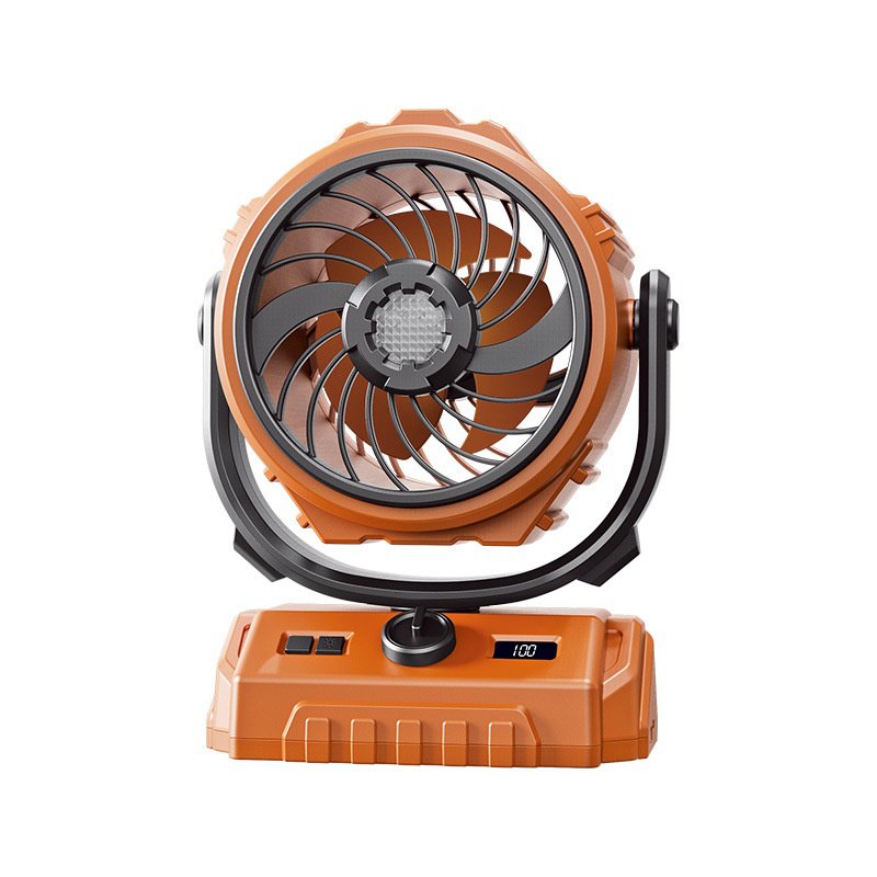 Ventilateur d'extérieur à secousses haute vitesse JMY 100 vitesses, éclairage de 6 pouces, affichage