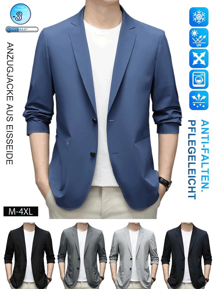 Anzugjacke aus Eisseide