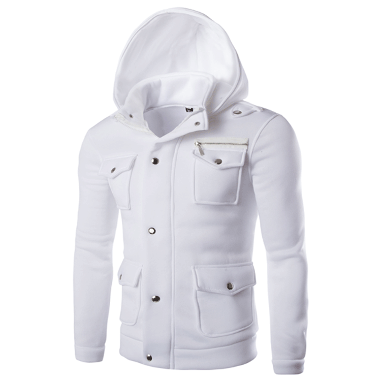 ジップアップパーカー