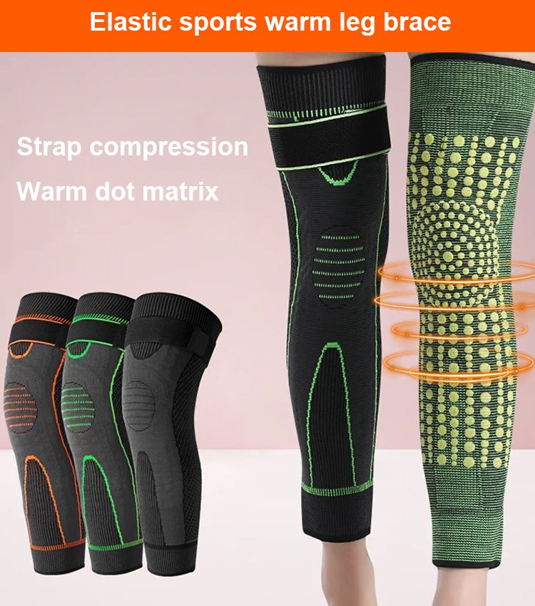 Dot matrix wormwood strap non-slip warm knee brace