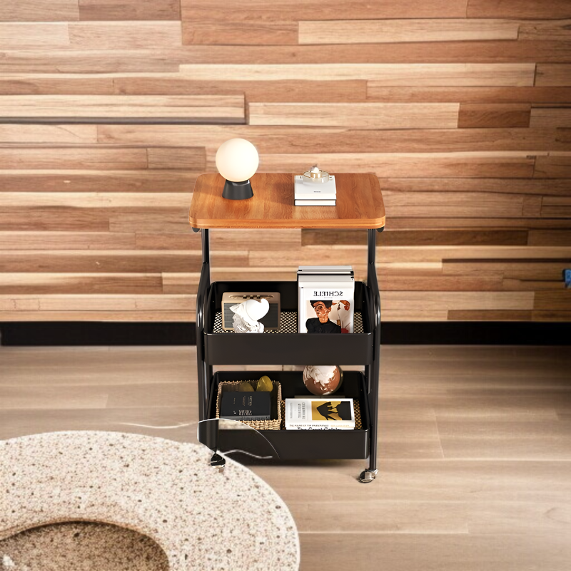 리어카 스타일의 다용도 선반 디자인