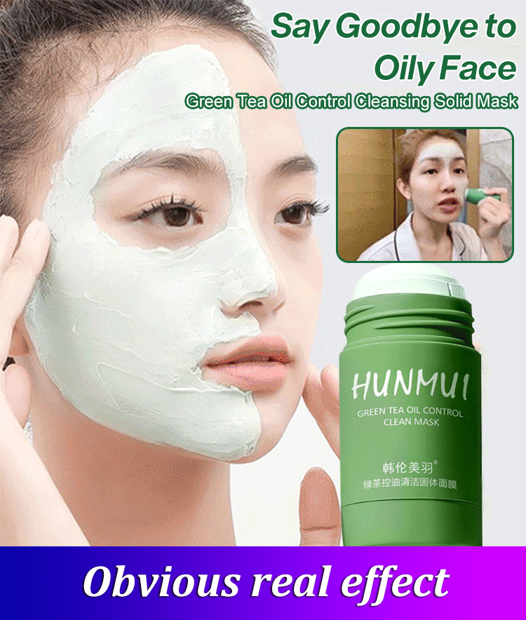 Green Tea Oil Control Cleansing Solid Mask