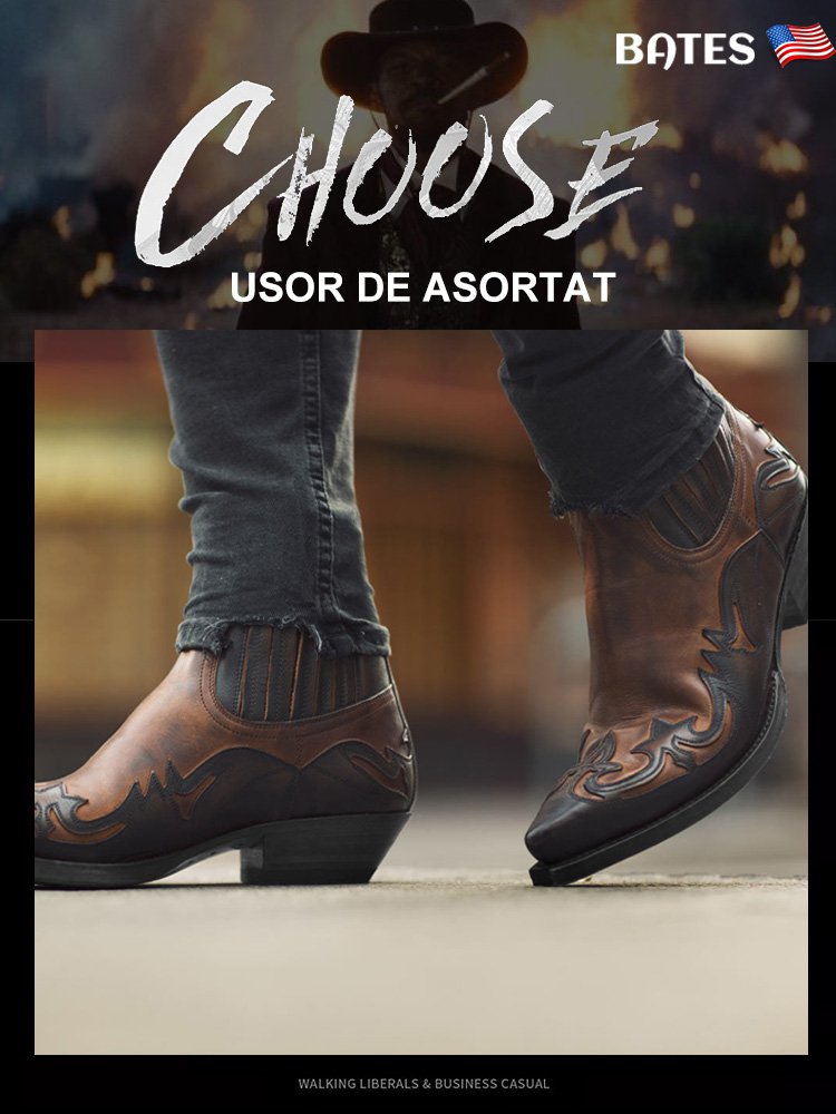 Cizme Martin stil retro pentru bărbați