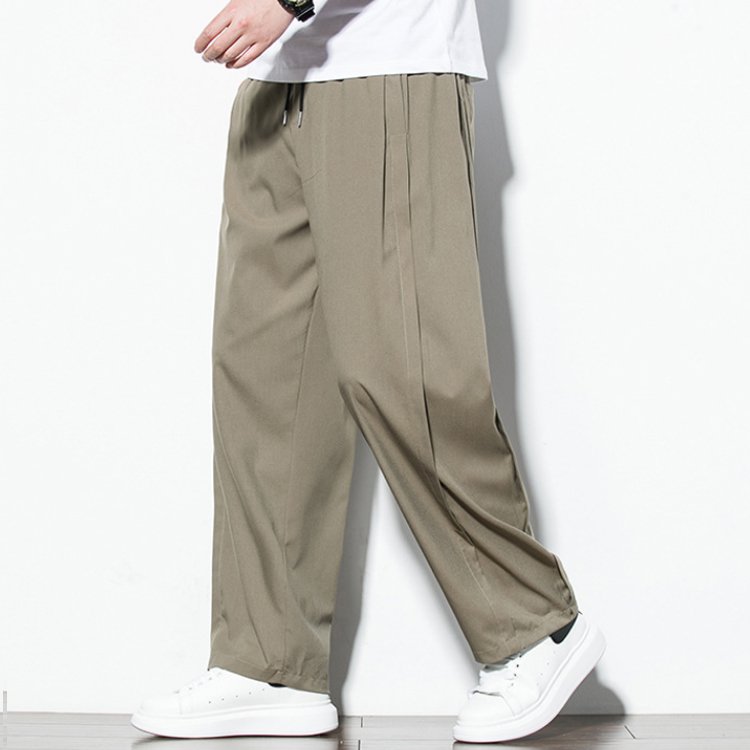 綿麻サルエルパンツ