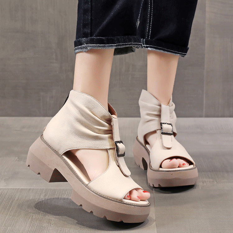 美脚ブーツサンダル