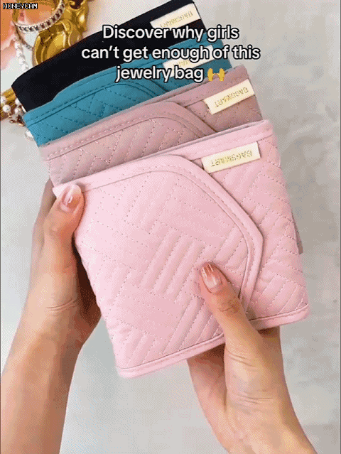 منظم المجوهرات القابل للطي